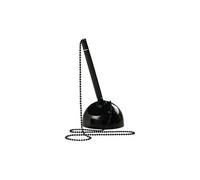Porte-stylo 'the heavy base', avec chaîne, noir
