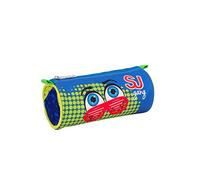 Porte-stylos à Crayons Seven - SJ Face - Porte-stylos Bleu Vert, Bleu, Taglia Unica, Américain