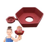 Porte-Sucette glacée No Drop | Protectors Drip Guard | Protections de Glace Portables en Silicone lavables au Lave-Vaisselle pour garçons et Filles, fêtes de Piscine d'été