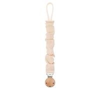 Porte-sucette Pour Bébé De 25cm Chaîne À Clip Jouet Dentition Sangle Prévention Des Chutes Chaîne Sucette Lanière Mamelon Simple Ceinture Baby Clip