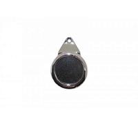 Porte-support vignette assurance alu chrome