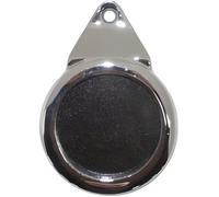 PORTE-SUPPORT VIGNETTE ASSURANCE REPLAY ALU CHROME