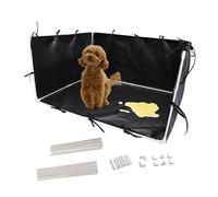 Porte-Tampon pour Chien, litière de Chiens avec des Murs Hauts - Puppy Potty Play with Splash Guard - Tampant d'entraînement de Pot de Chien imperméable pour Petit Bulldog de Bulldog français