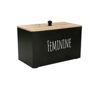 Porte-tampon pour salle de bain - Organiseur de produits féminins en bois | Boîte de rangement pour serviettes, cotons-tiges, balles pour femmes, filles, adolescentes, toilettes à domicile, maître des