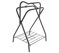 Porte-tapis de selle à poser d'équitation Kerbl Noir 46x89x71 cm