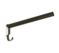 Porte-tapis de selle d'équitation repliable Kerbl Noir 44 cm