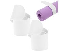 Porte-tapis de yoga | 1 paire de sangles robustes enveloppantes tapis de clap, bandeau avec clip de matelas de yoga - pour exercice d'entraînement voyage fitness en plein air gym et à la maison