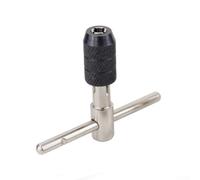 Porte-tarauds à cliquet M3-M6 réglable en T pour filetage dans les espaces restreints Acier au chrome vanadium 80 mm