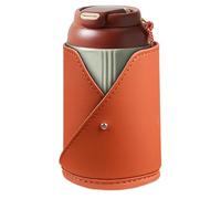 Porte-Tasse à café de Boisson Automobile, Installation Facile, 10,5x10.5x13cm, Porte-Boisson, Organisateur en Cuir de boîte de Rangement, Matrial en Cuir, pour Le SUV de berlines de Camion