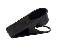 Porte-Tasse de Table à Pince, Clip Latéral de Bureau Noir en Abs