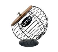 Porte-tasse K Pour Comptoir - Porte-tasse K De Grande Capacité | Porte-gousses À | Accessoires De Bar À Café | Organisateur De Pod À Café Des Porte-gobelets | Fil Noir Pour Comptoir De Cuisin