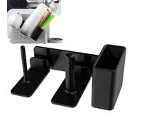 Porte-tasse pour machine à boissons | Organisateur de paille de support de tasse en papier | Stand pour boissons Mufork Winking Machines Page Pagning for Break Room Room Bakery