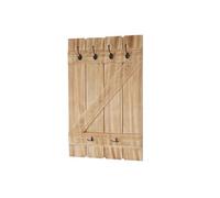 Porte-tasses HWC-D13, Etagère suspendue 91x60cm Pin