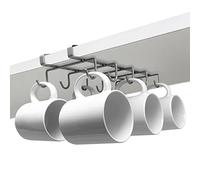 Joeji's Kitchen Porte Tasse Suspendue & Organisateur Porte verres suspendu - Bon pour 10 tasses Placard Rangement