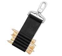 Porte-tee De Golf - Pochette Pour Tee-shirt En Cuir PU De 4,5 Pouces | Étui Portable Pour Tees De Golf - Organisateur À 5 Emplacements Avec Un Design Durable Pour Les Golfeurs, Cadeau Parfait Pour Les