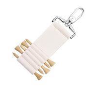 Porte-tee De Golf - Pochette Pour Tee-shirt En Cuir PU De 4,5 Pouces | Étui Portable Pour Tees De Golf - Organisateur À 5 Emplacements Avec Un Design Durable Pour Les Golfeurs, Cadeau Parfait Pour Les