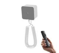 Porte-télécommande TV rétractable, porte-télécommande TV - Caddy à télécommande antivol pour le dos | Organisateur magnétique avec chaîne rétractable pour les salles de conférence Utilisation à domici