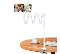 Porte-Téléphone Chevet - Support À Bras Long Flexible | Monture Bureau Téléphone | Pour Tablette Overhead Enregistrement Vidéo Filmage Mur Canapé Tête De Lit Fauteuil Chaise Voiture