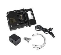 Porte Téléphone Montage Support Chargement sans Fil Téléphone Portable pour BMW R 1200 GS 1250 R1200GS LC pour ADV R1250GS F750GS F850GS F900R F900XR S1000XR R1250R Support Téléphone Moto