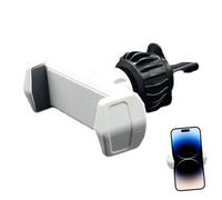 Porte-Téléphone pour Votre Voiture | Base Avec Pince Rotative Anti-Dérapant - Support Mobile Pour Automobile | Pour Grille De Ventilation Véhicule Camion Voiturette De Golf Portable Conducteur