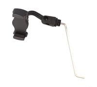 Porte-Téléphone Saxophone Laiton Nickelé Léger | Angle flexible, vue optimale, pratique pour partitions, idÃ©al rÃ©pÃ©tition, scÃ¨ne live(Short)