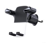Porte-Téléphone Véhicule pour Conduite Sécurisée | gravité automatique, installation une main, libération rapide, sécurité routière accrue, design compact noir