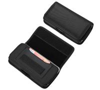 Porte-téléphonie cellulaire - Pack de Taille étanche, étui de à Bande élastique | Soupche Mobile Black Oxford Fabric, opérateur de Mains gratuits pour Le Jogging, Porte- p