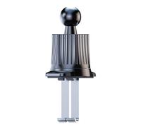 Porte-téléphonie de voiture - Air Vent Car Téléphone Mount Cradle | Clip de ventilation du support mobile avec extension de balle | Accessoires de clip de tours à double crochet | Support de balle de