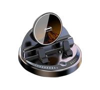 Porte-téléphonie De Voiture, Support De Téléphone Adaptatif, 7,8x8,8 Cm, De Tableau De Bord Du Chargeur Sans Fil, Support De Téléphone Portable De Chargeur De Serrage Automatique, Base Antidér