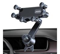 Porte-téléphonie mobile pour les machines à sous de ventilation, porte-smartphone avec clip pour les emplacements de ventilation et porte-téléphone mobile rotatif à 360 degrés, porte-étendue de téléph