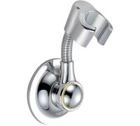 Porte-tête de douche à la ventouse Porte-baguette de douche sans punch avec support pomme remplacement cou réglable pour la maison, hôtel
