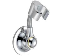 Porte-tête de douche à la ventouse, porte-tête de douche à aspiration pour le support baguette remplacement cou réglable sans coup poing la maison, ordinateur