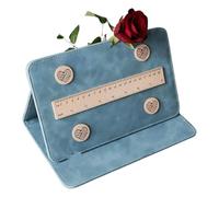 Porte-têtes à tricoter - Dossier magnétique pour schémas de crochet, structure pliable légère et compacte, pratique à transporter | Organisateur pratique pour suivre les points et les dessins lors de
