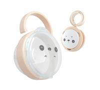 Porte-tétine De Bébé - 41g Panda Pattern Pacification Chain 1 * Box Box Set | Fournitures De Tout-petits Transparentes Transparentes À Poussière Transparente Pour La Poussette De Voyage Bag De Baby Sh