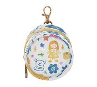 Porte-tétine de voyage avec animaux dessinés à la main pour nouveau-né garçon mignon porte-monnaie porte-monnaie sac de rangement pour petits articles estuches para guardar chupones