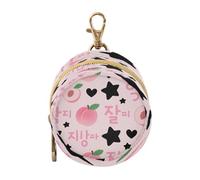 Porte-tétine de voyage pour fille Motif étoile et pêche Style coréen