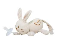 Porte-tétine en peluche - Buddy Animal Toy, compagnon de confort doux pour la peau, accessoire de clip sécurisé, mignon -aide apaisante | Cadeau de pépinière de voyage pour garçons filles ca