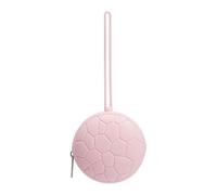 Porte-tétine en silicone pour bébé - Étui pour tétine pour bébé avec attache à tétine, étui de voyage portable en silicone avec cordon à fermeture éclair pour poussette et sac à langer