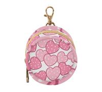 Porte-tétine pour bébé Motif cœur Rose