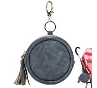 Porte-tétine pour bébé - Porte-tétine - Porte-tétine - Pour les voyages - Attachez-vous aux sacs à langer, tenez 2 tétines ou