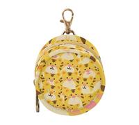 Porte-tétine pour nouveau-né avec motif tigres mignons jaunes