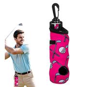 Porte-Thé De Golf - Sac De Golf Portable Avec Clip Sangle | Pour Imperméable Et Léger | Avec Un Sujet de 3 tees Pour Femmes Et Hommes | Idéal Pour Voyage Et Gamme De Conduite | Pratic