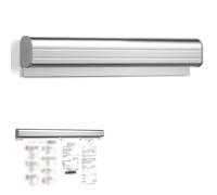 Porte-tickets de gastronomie, barre de reçus, porte-tickets de restauration, en aluminium, pour ordres de maintien, billet de cuisine, bar, bureau, commande, 30 cm