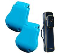 Porte-Tiges pour Canne à Pêche - 2 Porte-Gaffes Portables,Accessoire Portable Fixation pour Pêche Extérieure Plage Voiture