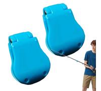 Porte-Tiges pour Canne à Pêche - 2 Porte-Gaffes Portables | Support d'Accessoires pour Canne à Pêche pour Adultes en Plage Voiture et Rangement Extérieur