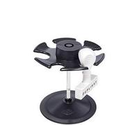 Porte-timbres, pour 6 timbres, rond, noir