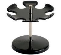 Porte-timbres rond, 8 tampons, noir, (51008-90)