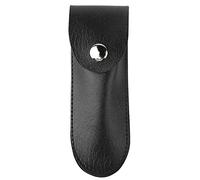 Porte-tire-bouchon portable, ouvre-bouteille de vin, étui en cuir pliable, étui pour ouvre-bouteille, petit couteau à vin, étui pour ouvre-bouteille, manchon de protection (Black)