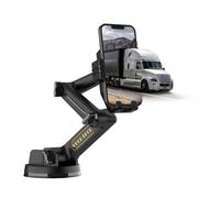 Porte-tlphone du camion wuittin support de tlphone de voiture de voiture de tableau de bord support de tlphone de 16,9 pouces de long tasse