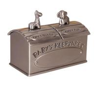Porte-toits de bébé - boîtedesouvenirs avec design d'animaux mignons de girafe, 2,44x1.38x1,85 pouces Figurines d'éléphants | Curls Vintage Elegant Zinc Alloy Enfant Memory Organizer pour une douche